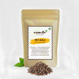 🍈Vamitv Dry Amla Whole (Saboot) 200gm – 100% Natural Sun-Dried Indian Gooseberry | No Salt, No Sugar | Rich in Vitamin C | Amla for Eating, Hair Care & Digestion | Sukha Awla