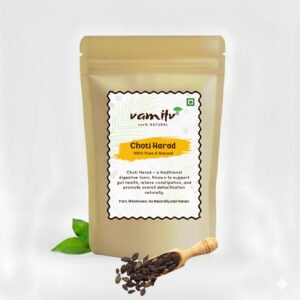 🌿Vamitv Choti Harad | Haritaki (Terminalia Chebula) | Kali Harad Powder & Whole | Ayurvedic Digestive & Wellness Herb | 250gm | 100% Natural
