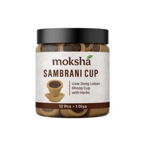 🌿Moksha Sambarani Dhoop Cups